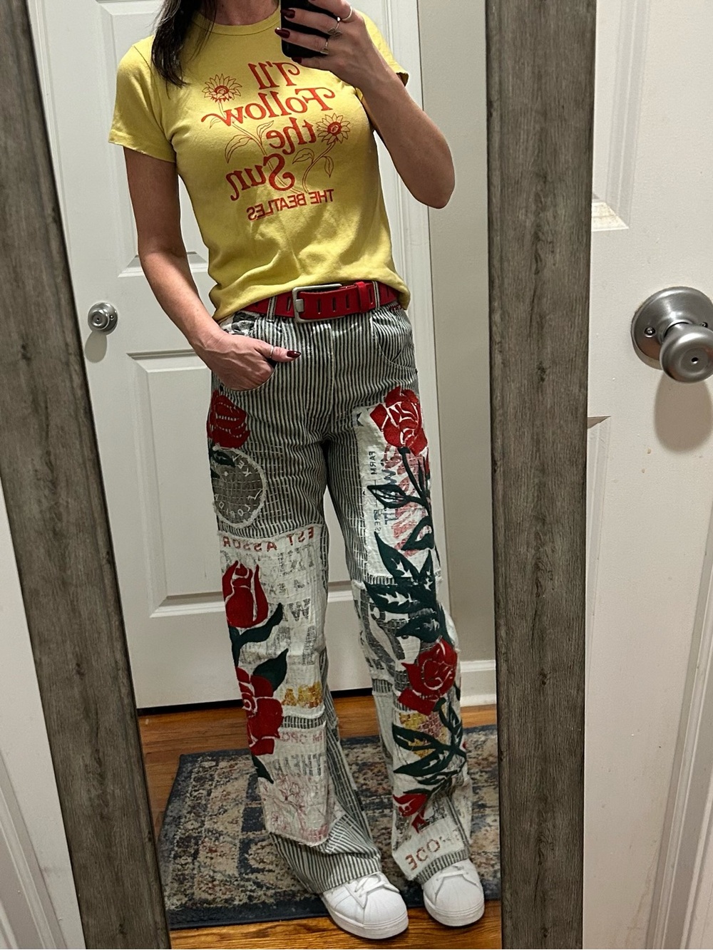 NWT Free People We The Free Lost & Found Boyfriend Jeans in Secret Getaway - Picture 14 of 16